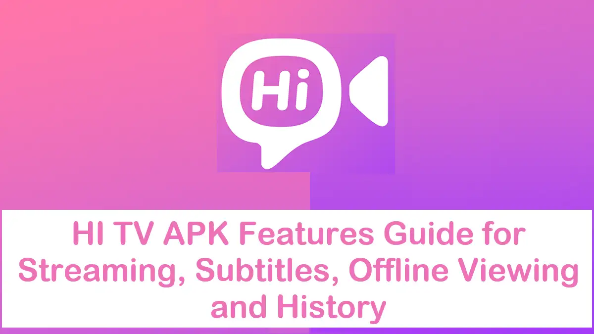 HI TV APK Features Explained for Everyday Users