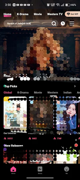 HI TV browsing screenshot